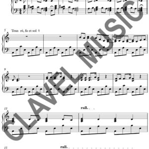Partition de Berceuse pour harpe celtique pdf
