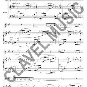 Partition de DEBUSSY C. Beau Soir pour Fl. ou V° et Harpe pdf
